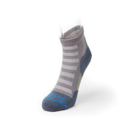Fits F3017 Micro Light Run Sock (Unisex) - Titanium Accessories - Socks - Performance - The Heel Shoe Fitters