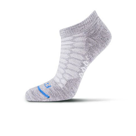 Fits F3021 Light Runner Low Sock (Unisex) - Light Grey Accessories - Socks - Performance - The Heel Shoe Fitters