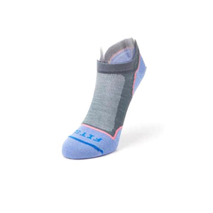 Fits F3103 Ultra Light Runner No Show Sock (Unisex) - Stormy Weather Socks - Life - No Show - The Heel Shoe Fitters