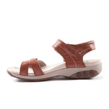 Therafit Grace (Women) - Brown Sandals - Backstrap - The Heel Shoe Fitters