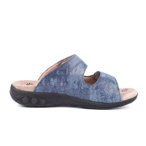 Therafit Eva (Women) - Blue Sandals - Slide - The Heel Shoe Fitters