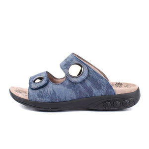 Therafit Eva (Women) - Blue Sandals - Slide - The Heel Shoe Fitters