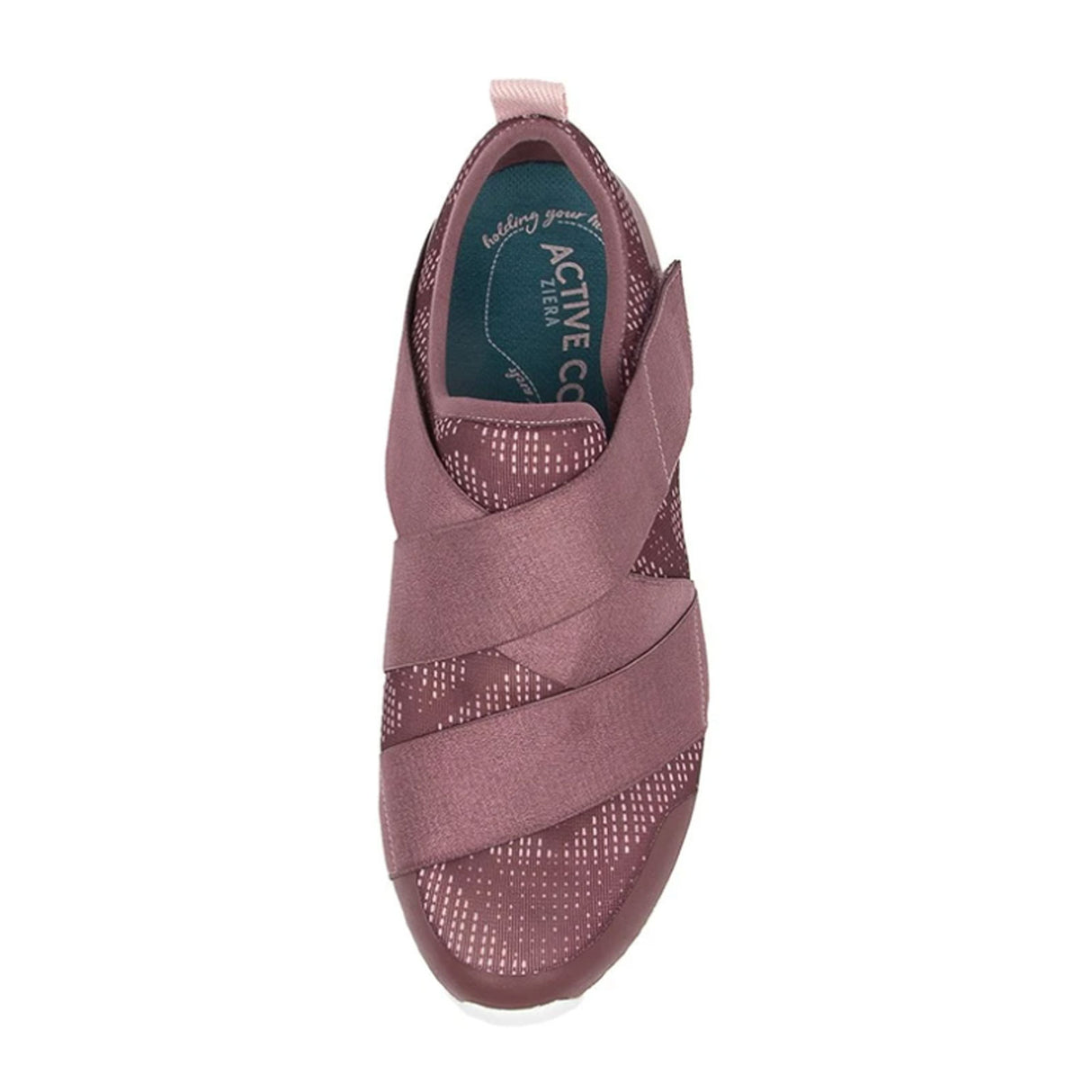 Ziera Farrell Wide Sneaker (Women) - Wine Neoprene Athletic - Athleisure - The Heel Shoe Fitters