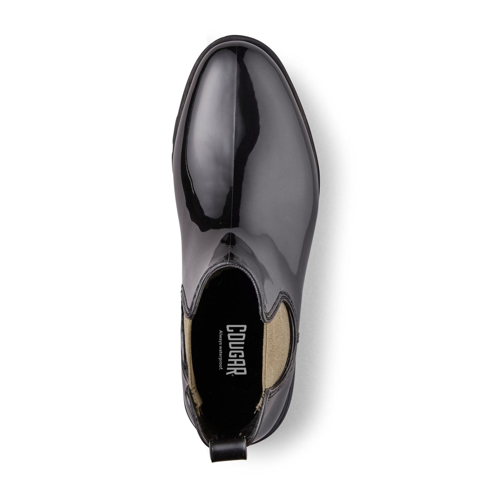 Cougar Firenze Gloss (Women) - Black Boots - Rain - Low - The Heel Shoe Fitters