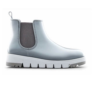 Cougar Firenze Gloss Chelsea Rain Boot (Women) - Ash Blue Boots - Rain - Low - The Heel Shoe Fitters