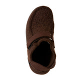 Haflinger Flynn Slip-on Bootie (Unisex) - Chocolate Dress-Casual - Slip Ons - The Heel Shoe Fitters