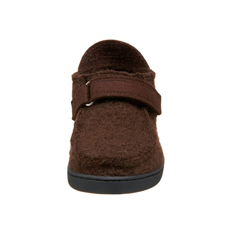 Haflinger Flynn Slip On Bootie (Women) - Chocolate Dress-Casual - Slip Ons - The Heel Shoe Fitters