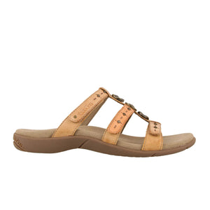 Taos Festive Slide Sandal (Women) - Honey Multi Sandals - Slide - The Heel Shoe Fitters