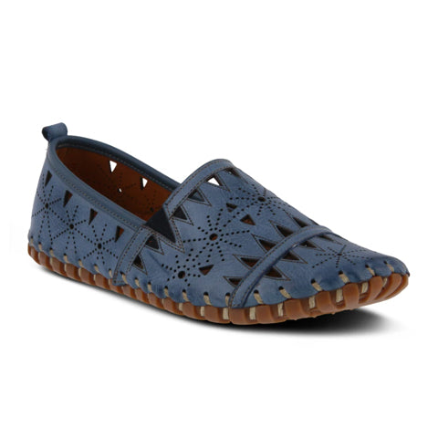 Spring Step Fusaro Slip On Loafer (Women) - Blue Dress-Casual - Loafers - The Heel Shoe Fitters
