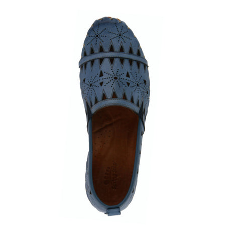 Spring Step Fusaro Slip On Loafer (Women) - Blue Dress-Casual - Loafers - The Heel Shoe Fitters