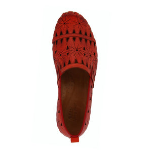 Spring Step Fusaro Slip On Loafer (Women) - Red Dress-Casual - Slip Ons - The Heel Shoe Fitters