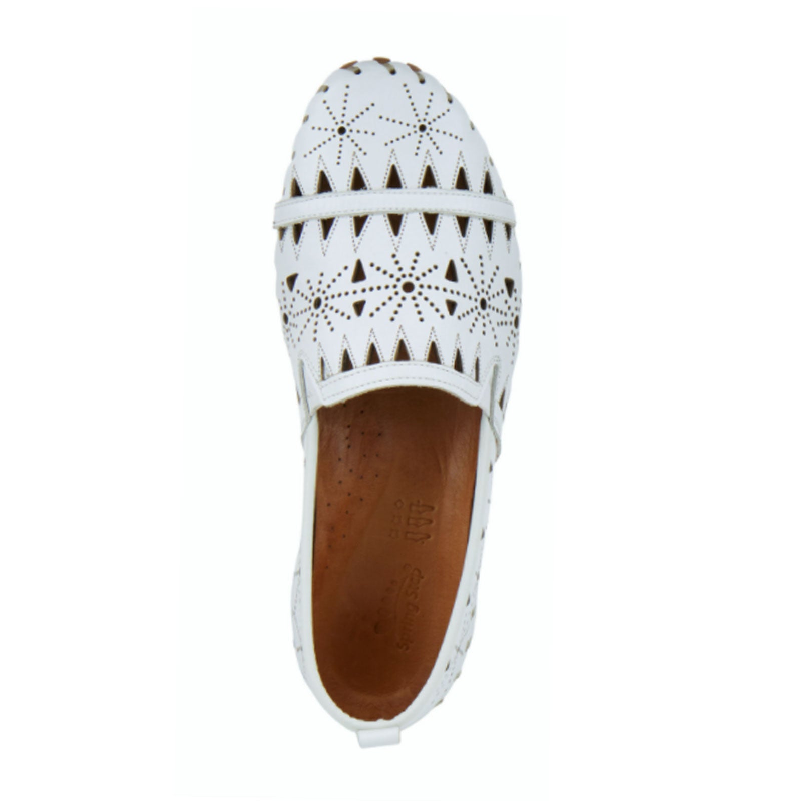 Spring Step Fusaro Slip On Loafer (Women) - White Dress-Casual - Flats - The Heel Shoe Fitters