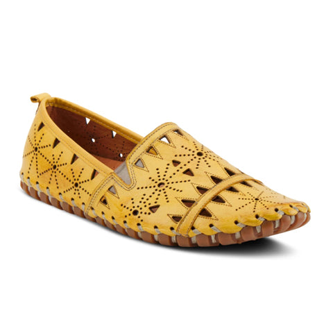 Spring Step Fusaro Slip On Loafer (Women) - Yellow Dress-Casual - Slip Ons - The Heel Shoe Fitters
