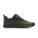 Icebug NewRun BUGrip GTX Running Shoe (Men) - Black/Poison with Studs Athletic - Running - Stability - The Heel Shoe Fitters