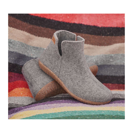 Taos Good Wool Ankle Boot (Women) - Grey Boots - Casual - Low - The Heel Shoe Fitters