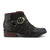 L'Artiste Georgiana Ankle Boot (Women) - Black Multi Boots - Fashion - Ankle Boot - The Heel Shoe Fitters