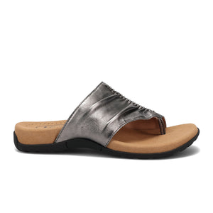 Taos Gift 2 Thong Sandal (Women) - Pewter Sandals - Thong - The Heel Shoe Fitters