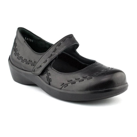 Ziera Gummibear Mary Jane (Women) - Black Leather – The Heel Shoe Fitters