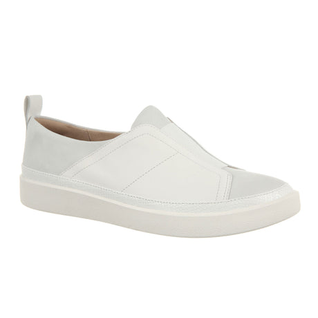 Vionic Zinah Slip On (Women) - White Leather Dress-Casual - Slip Ons - The Heel Shoe Fitters