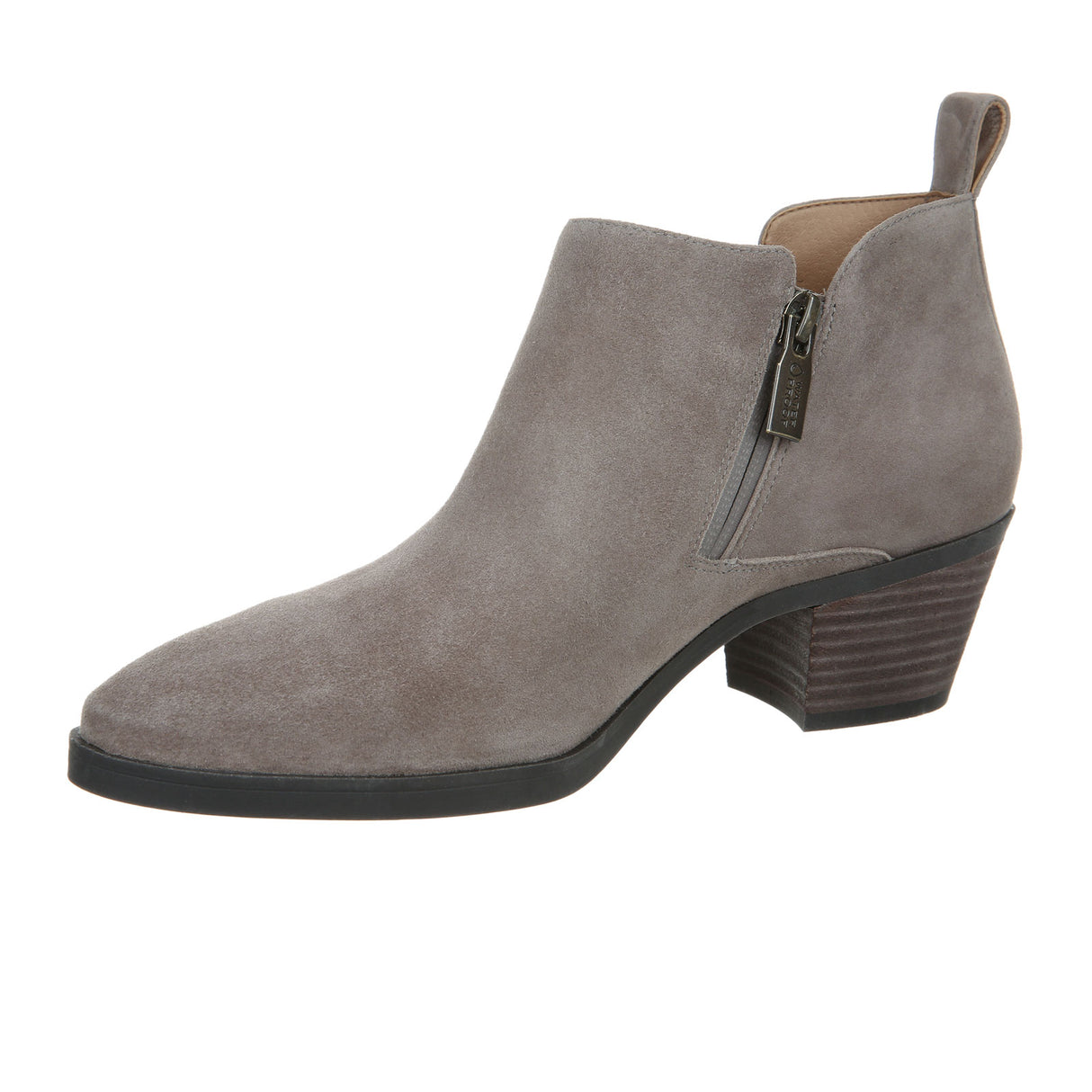 Vionic Cecily Ankle Boot (Women) - Stone Waterproof Suede Boots - Fashion - Ankle Boot - The Heel Shoe Fitters