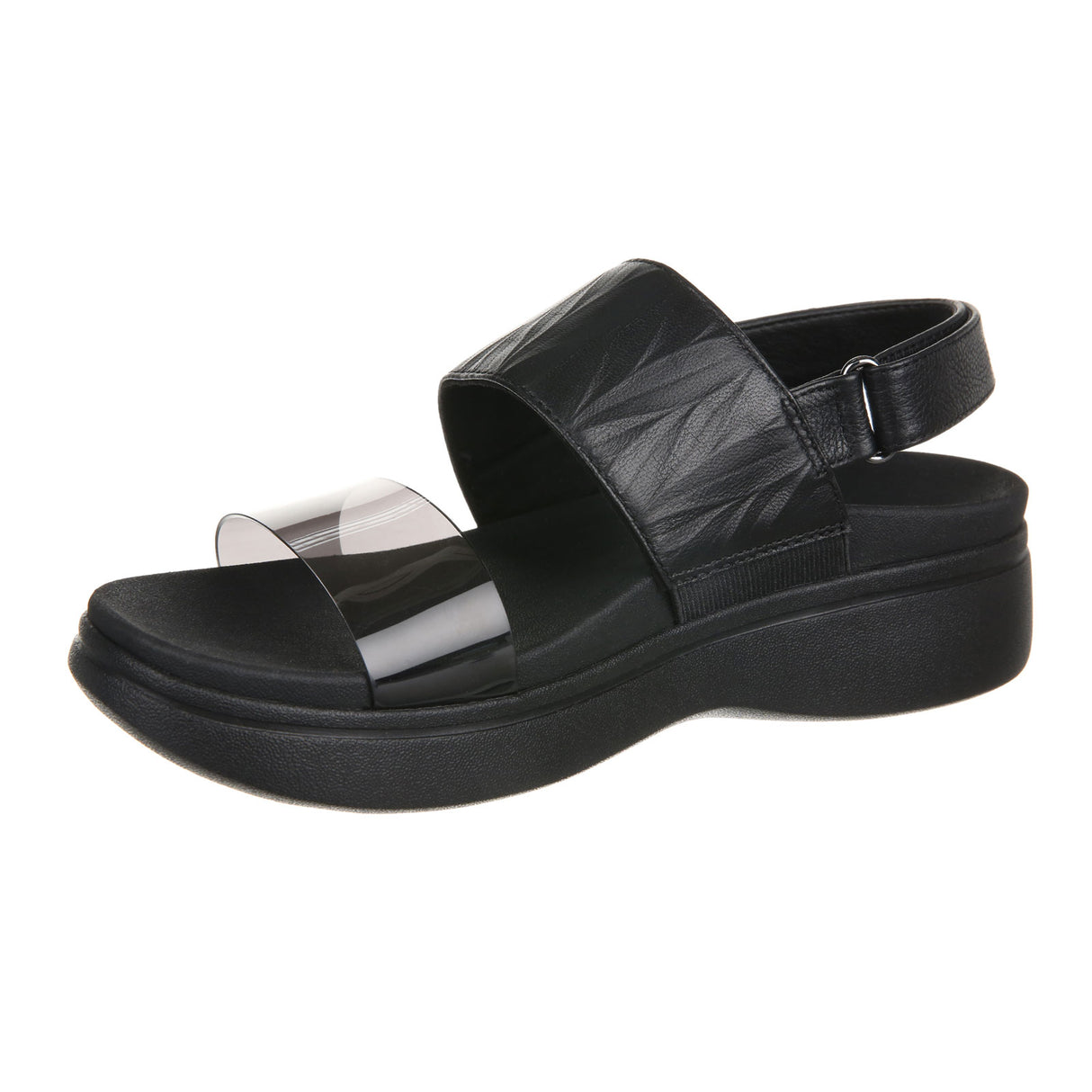 Vionic Karleen Sandal (Women) - Black Sandals - Backstrap - The Heel Shoe Fitters