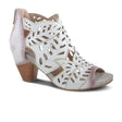 L'Artiste Icon Heeled Sandal (Women) - Off White Sandals - Heel/Wedge - The Heel Shoe Fitters