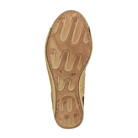 Spring Step Inocencia Wedge Sandal (Women) - Yellow Sandals - Heel/Wedge - The Heel Shoe Fitters