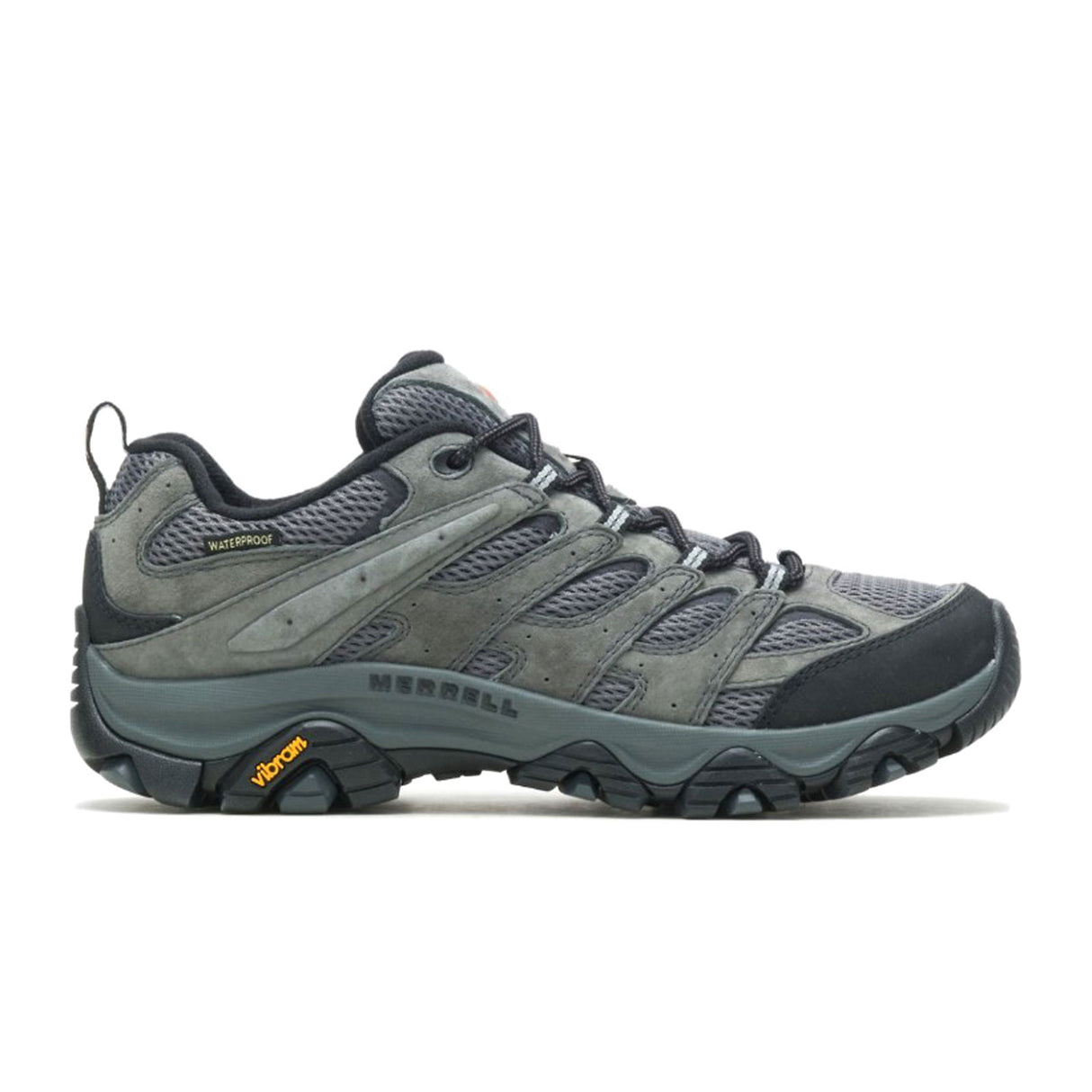 Merrell Moab 3 Waterproof Low Hiking Boot (Men) - Granite – The Heel ...