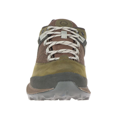Merrell Zion Waterproof (Men) - Dark Olive Hiking - Low - The Heel Shoe Fitters