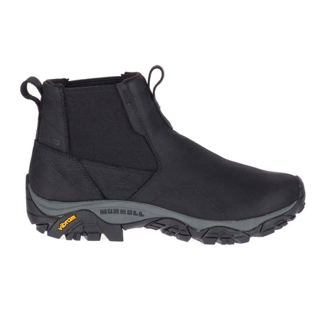 Merrell Moab Adventure Polar Waterproof Chelsea  Boot (Men) - Black Boots - Winter - Ankle Boot - The Heel Shoe Fitters