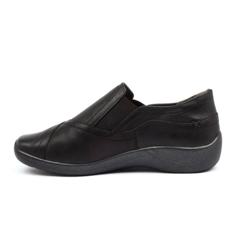 Ziera Java XF Slip On (Women) - Black Dress-Casual - Slip Ons - The Heel Shoe Fitters