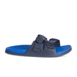 Chaco Chillos Slide (Men) - Active Blue Sandals - Slide - The Heel Shoe Fitters