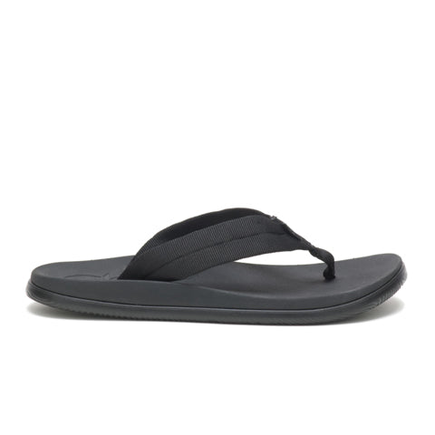 Chaco Chillos Flip Thong Sandal (Women) - Tube Black Sandals - Thong - The Heel Shoe Fitters