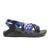 Chaco Z/Cloud X2 (Women) - Overhaul Blue Sandals - Backstrap - The Heel Shoe Fitters