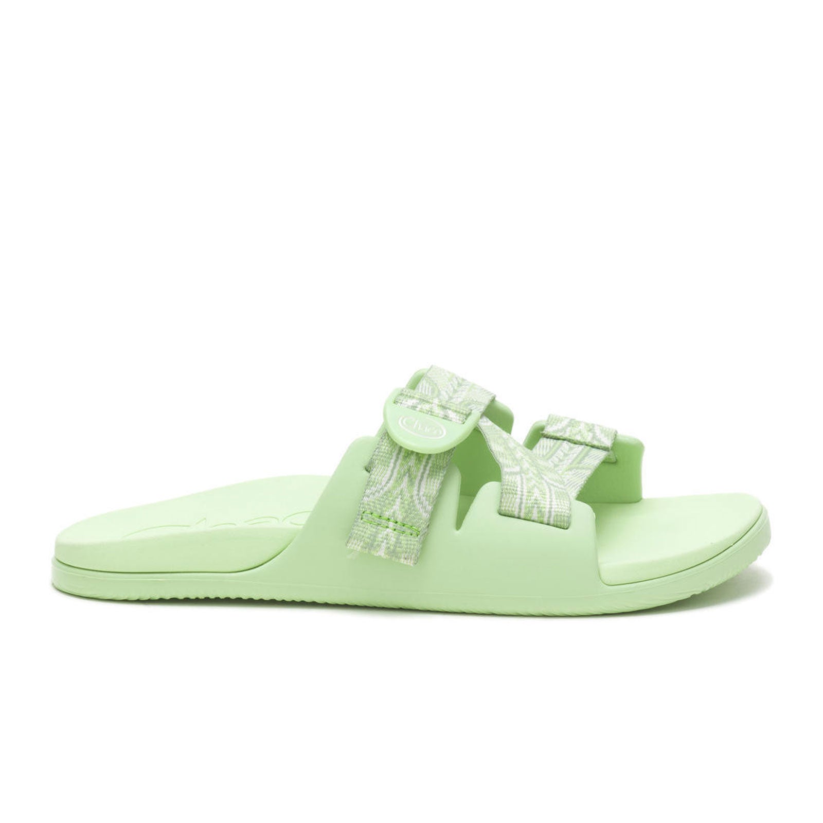 Chaco Chillos Slide Sandal Women Pierce Pale Green The Heel