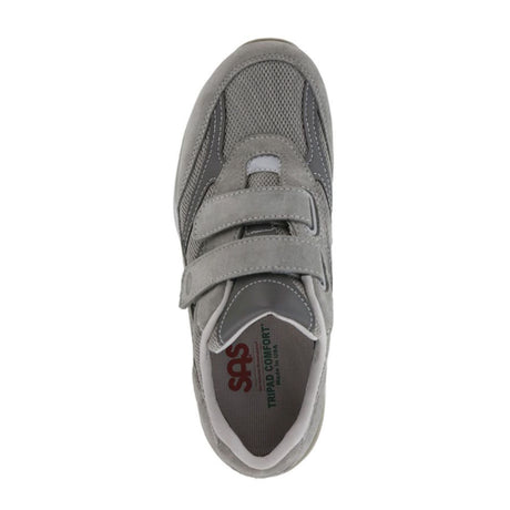 SAS JV Mesh Walking Shoe (Men) - Gray Athletic - Walking - The Heel Shoe Fitters