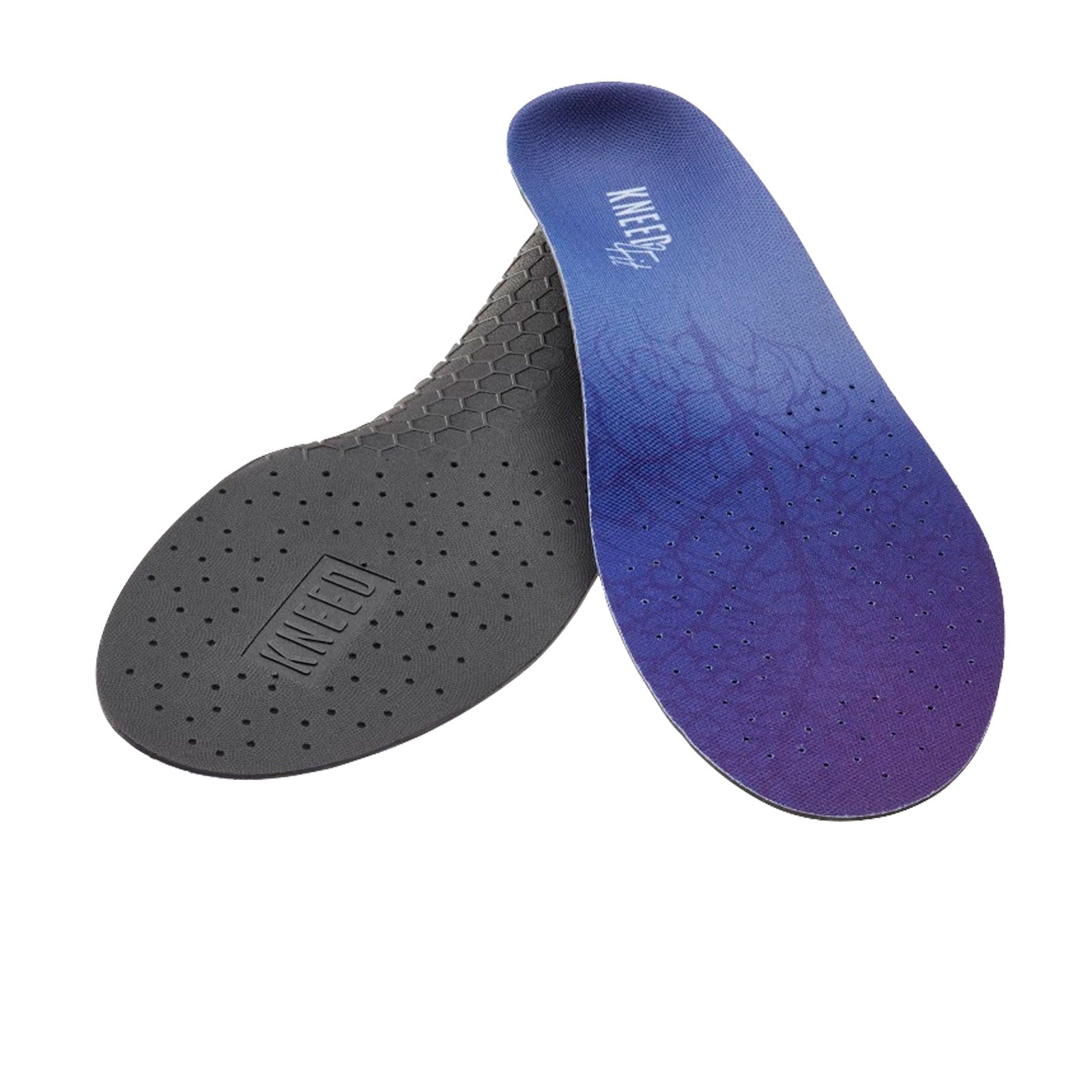 Kneed 2 Fit Orthotic (Unisex) - Blue Orthotics - Full Length - Neutral - The Heel Shoe Fitters