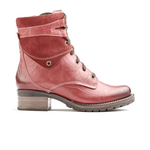 Dromedaris Kara Suede Mid Boot (Women) - Red Boots - Fashion - Mid Boot - The Heel Shoe Fitters