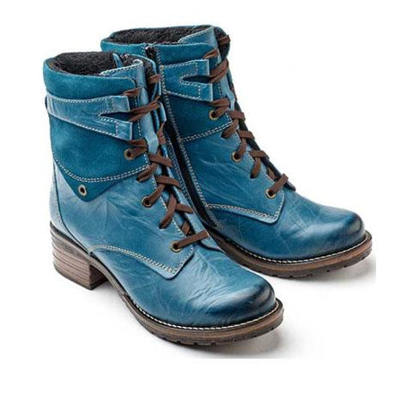 Dromedaris Kara Suede Ankle Boot (Women) - Teal Boots - Fashion - Ankle Boot - The Heel Shoe Fitters