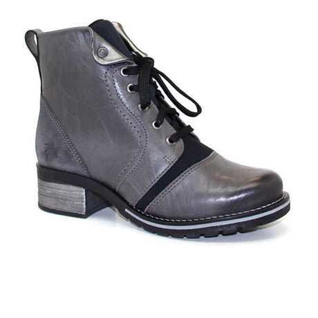 Dromedaris Karissa Neoprene Ankle Boot (Women) - Slate Boots - Fashion - Mid Boot - The Heel Shoe Fitters