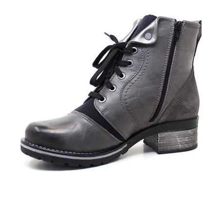 Dromedaris Karissa Neoprene Ankle Boot (Women) - Slate Boots - Fashion - Mid Boot - The Heel Shoe Fitters