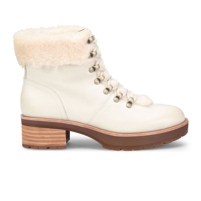 Kork-Ease Winslet Heeled Mid Boot (Women) - Cream Boots - Fashion - The Heel Shoe Fitters