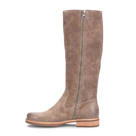 Kork-Ease Sydney Tall Boot (Women) - Taupe Distressed Boots - Fashion - The Heel Shoe Fitters