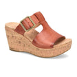Kork-Ease Andi Wedge Sandal (Women) - Orange Sandals - Heel/Wedge - The Heel Shoe Fitters