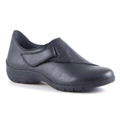 Bussola Kolding Slip On (Women) - Black Dress-Casual - Loafers - The Heel Shoe Fitters