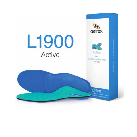 Lynco L1900 Active Orthotic (Men) - Green Accessories - Orthotics/Insoles - Full Length - The Heel Shoe Fitters