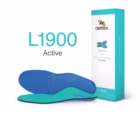Lynco L1900 Active Orthotic (Women) - Green Accessories - Orthotics/Insoles - Full Length - The Heel Shoe Fitters