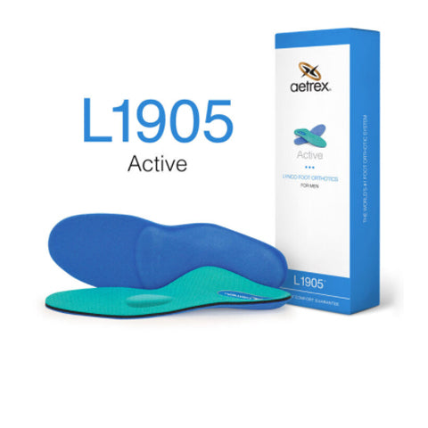 Lynco L1905 Active Orthotic (Men) - Green Accessories - Orthotics/Insoles - Full Length - The Heel Shoe Fitters