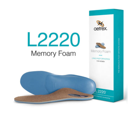 Lynco L2220 Memory Foam Orthotic (Women) - Copper Accessories - Orthotics/Insoles - Full Length - The Heel Shoe Fitters