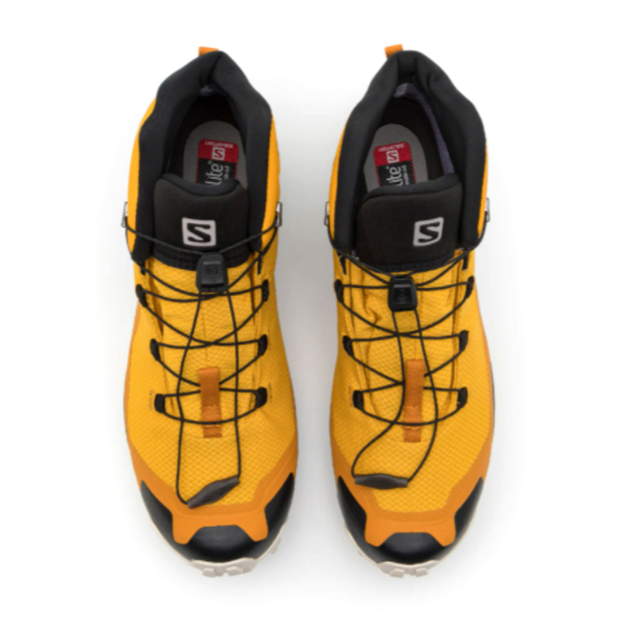 Salomon Cross Hike Mid GTX Hiking Boot (Men) - Autumn Blaze/Black/Rainy Day Boots - Hiking - Mid - The Heel Shoe Fitters